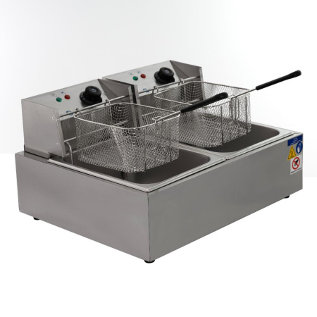 Фритюрница (6л+6л) DF-82 Foodatlas